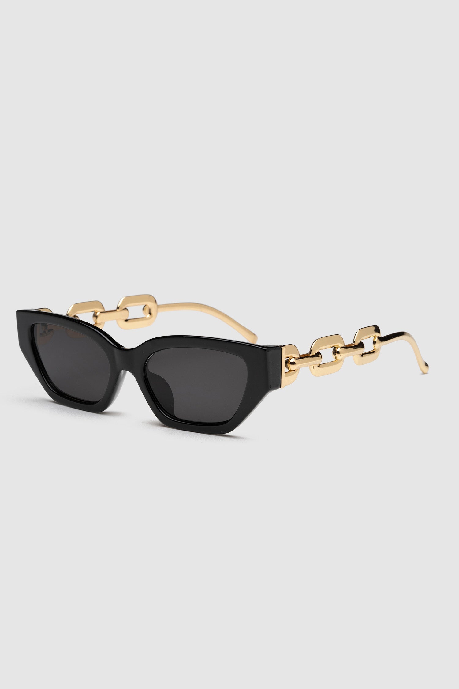 Cat Eyes with Gold Chain Arms