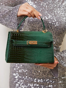 Evening clutch bag (Green edition)