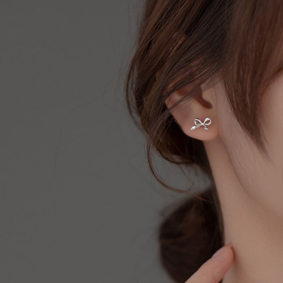 Bow Stud Earrings