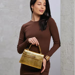 Evening clutch bag (Gold edition)