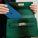 Evening clutch bag (Green edition)