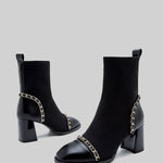 Elegant Ankle Boots - Black