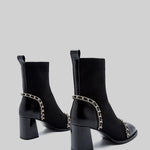 Elegant Ankle Boots - Black