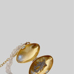 Mini Oval Shell Purse - Gold